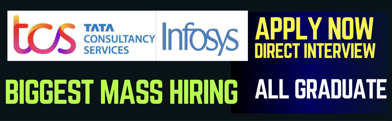 TCS and INFOSYS Biggest Hiring